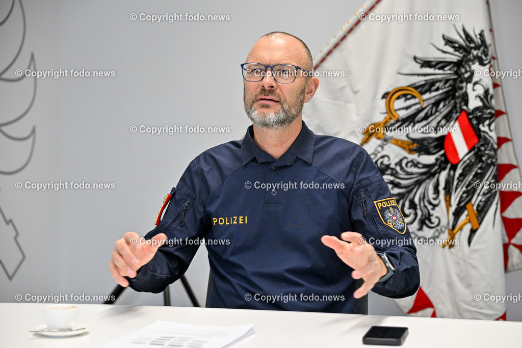 Andreas Pilsl_ Landespolizeidirektor Ooe_ 28.12.2023-36 | 28.12.2023, Landespolizeidirektion Oberoesterreich, AUT, Andreas Pilsl, im Bild Andreas Pilsl (Landespolizeidirektor Ooe)