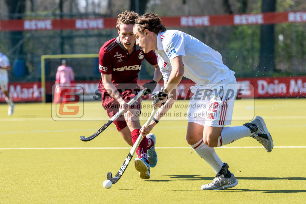 SFE_20260322_0076 | Köln, Deutschland, 22.03.26: Feldhockey 1. Bundesliga Herren zwischen Rot-Weiss Köln - Münchener HC im REWE Sportpark am 22.03.2026 in Köln, Deutschland. (Foto von Stephan Fehrmann)Köln, Germany, 22.03.26: Feldhockey 1. Bundesliga Herren between Rot-Weiss Köln - Münchener HC in REWE Sportpark at 22.03.2026 in Köln, Deutschland. (Foto from Stephan Fehrmann)