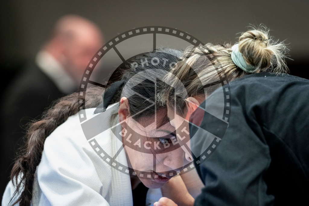 20240126PBB1667 | Fighters compete during the Brazilian Jiu-Jitsu European Championship of the IBJJF in Paris, France, on January 26, 2024.