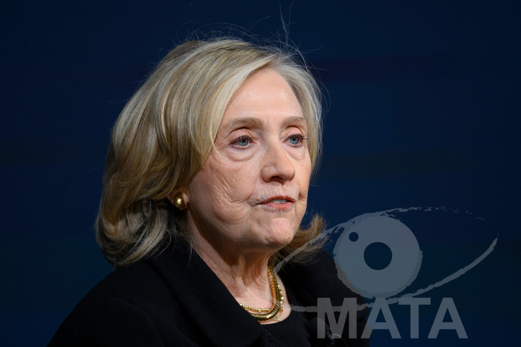 _DWA3968 | Die US-Politikerin Hillary Clinton auf der Veranstaltung Bridging Scholarship and Statecraft im Rahmen der Münchner Sicherheitskonferenz 2026. München, 13.02.2026 Bayern Deutschland  - Realisiert mit Pictrs.com