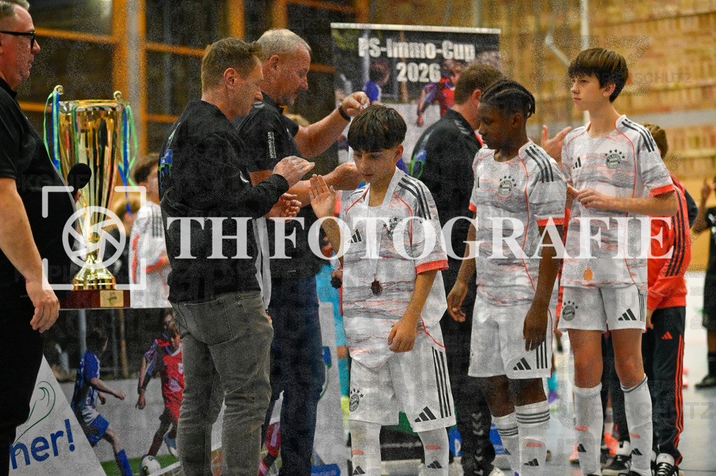 GER, Begegnung, Fussball, PS-Immo-Cup 2026,U13 Hallenturnier, 17.01.2026 | TH Fotografie