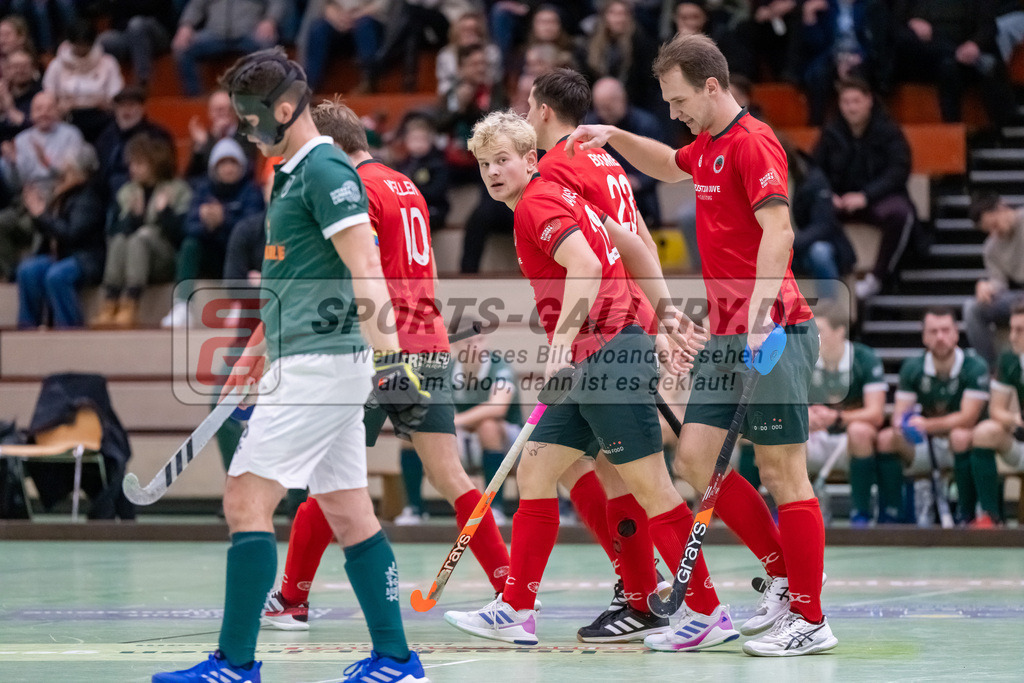 HK_20250110_101278 | 1. Bundesliga Halle Herren Crefelder HTC - Uhlenhorst Mülheim am 10.1.2025 Glockenspitz Halle Krefeld, Krefeld ,