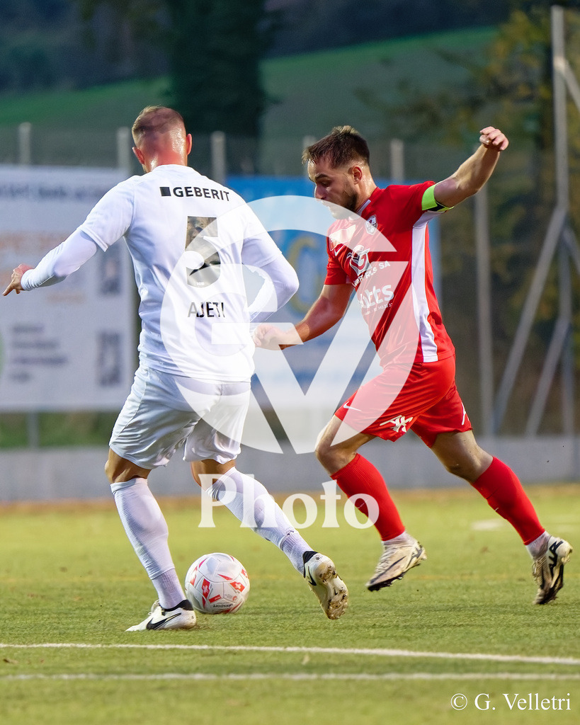Promotion League - FC Grand-Saconnex v FC Rapperswil | during the Promotion League game between FC Grand-Saconnex and FC Rapperswil at Stade du Blanché in Grand-Saconnex, Suisse