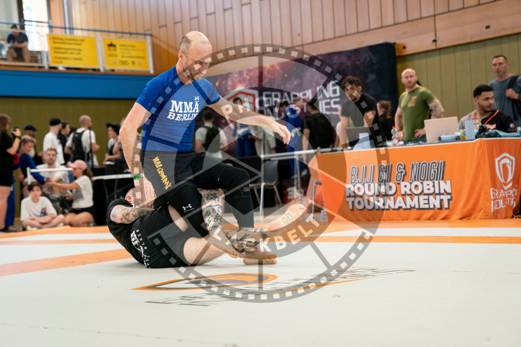 20230624PBB_2107 | Athletes compete during the Grappling Industries BJJ Competition in the Siemensstadt sport club in Berlin, Germany, on June 24, 2023.