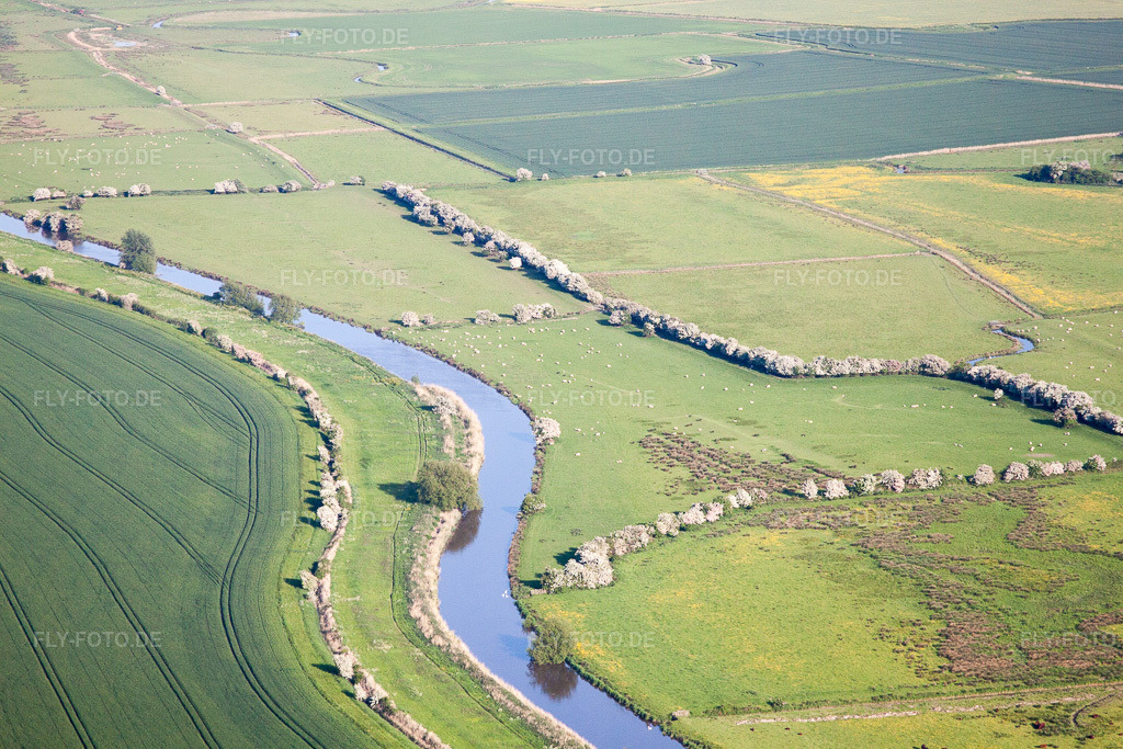 Luftbild: Ortsansicht in Monkton im Bundesland England in Vereinigtes Königreich. Foto: IMG_50472.jpg vom 27.05.2012 durch Werner Riehm/FLY-FOTO.de