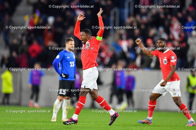 AUT, Uefa EM-Qualifikation 2024 - Oesterreich vs Estland | 27.3.2023, Raiffeisen Arena Linz, AUT, EM-Qualifikation Uefa Euro 2024 - Oesterreich vs Estland, im Bild David Alaba (AUT)


// Uefa Euro 2024 Qualifikation Match between Austria and Estland in Linz, Austria on 2023/03/24
