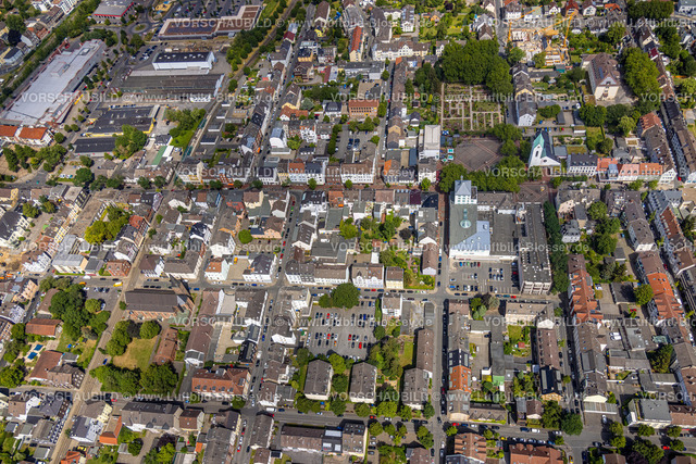 Dortmund220705537 | Luftbild, Evang. Kirche am Markt, Ansicht Stadtteil Hombruch, Dortmund, Ruhrgebiet, Nordrhein-Westfalen, Deutschland