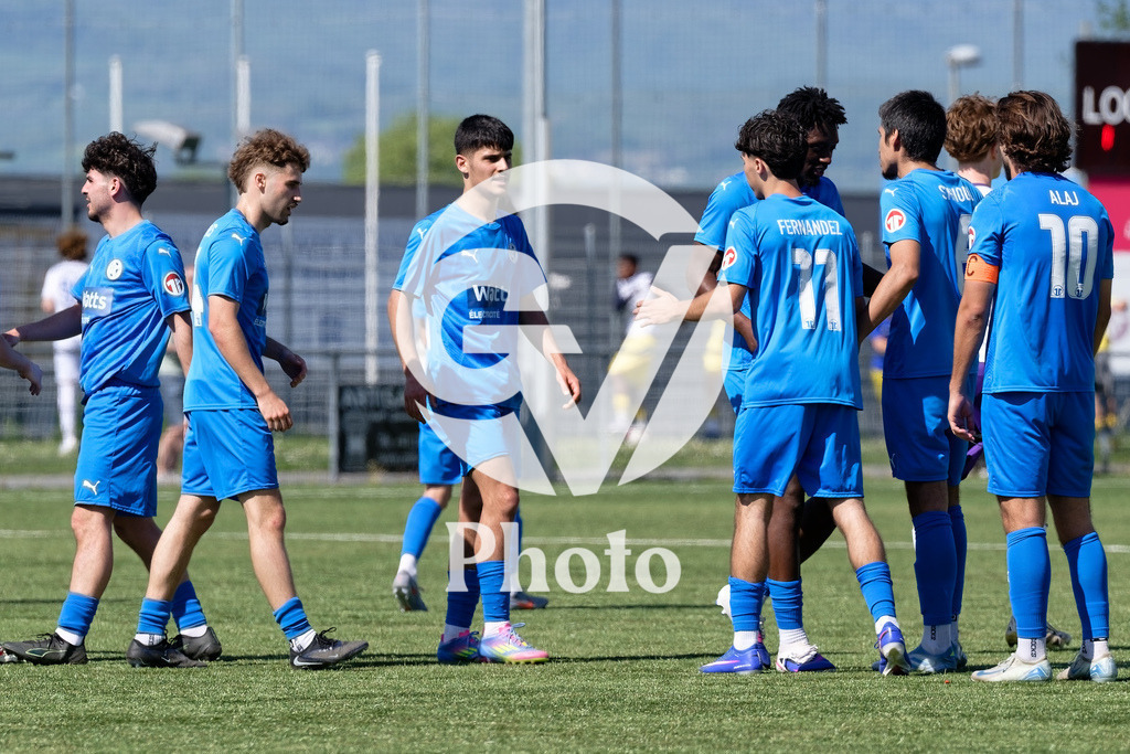 FC Vernier  v UGS FC  - 2eme ligue inter  | Geneva, Switzerland - April 19 : during the 2eme ligue inter  match between FC Vernier  and UGS FC  at Stade de Vernier on April 19 , 2026 in Geneva, Switzerland.