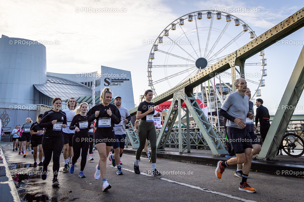44. Kölner Brückenlauf; Koeln, 14.09.25 | Impressionen vom 44. Kölner Brückenlauf am 14.09.25 am Schokoladenmuseum in Koeln. Foto: BEAUTIFUL SPORTS/Leah Kohring