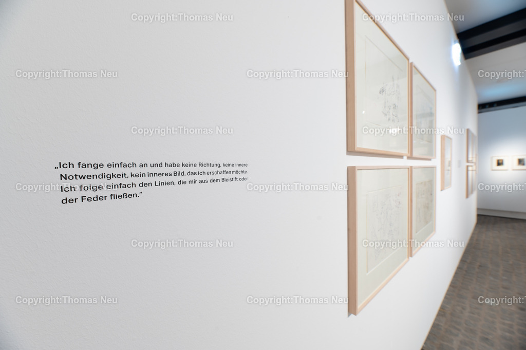 14_Neo_Rauch_Museum_Bensheim | 6.7.2024, bbe, Museum Bensheim, Ausstellung Neo Rauch "im Papiergrund", ,, Bild: Thomas Neu