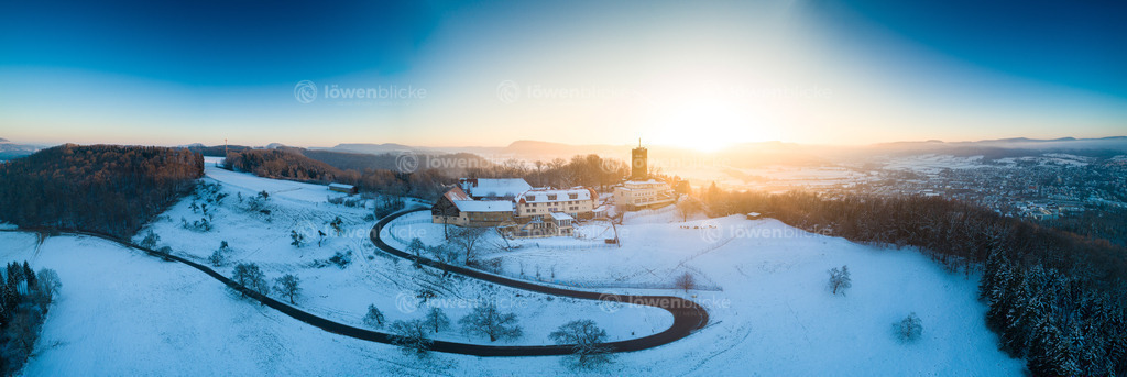 Staufeneck bei Sonnenaufgang | löwenblicke | shop