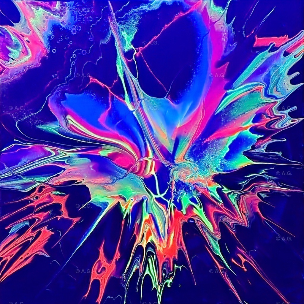 20220925_211015 | Original reserviert - 50x50cm - im Schwarzlicht aufgenommen  - Realisiert mit Pictrs.com