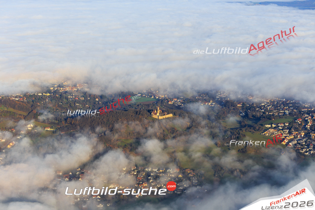Die Luftaufnahme der Stadt Stegaurach wurde vom UL-Flugzeug heraus erstellt ( keine Drohne )- hohe Auflösung für beste Qualität