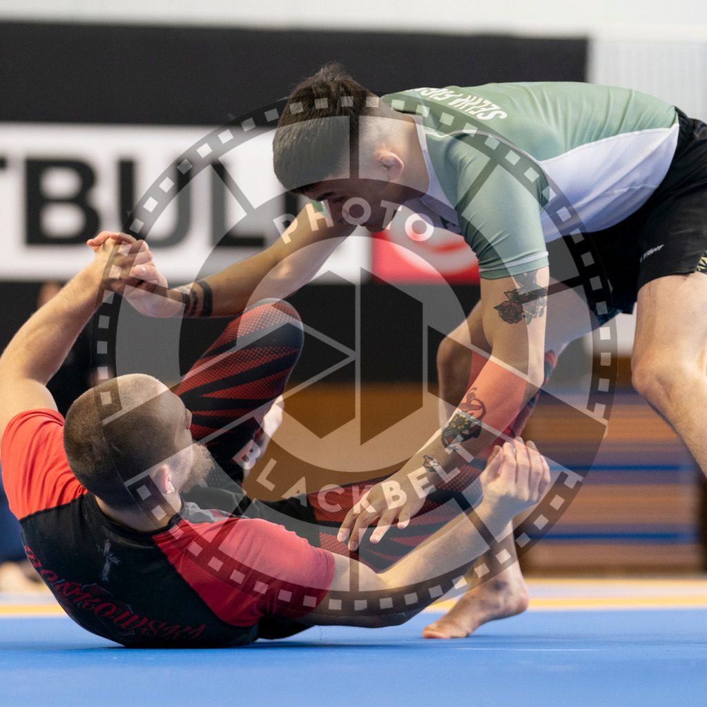 20240316PBB0556 | Athletes compete during the ADCC Eastern European Open grappling Competition in Poznan, Poland, on March 16, 2024.
