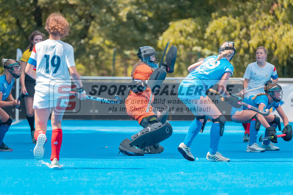 HK_20230712_101433 | Euro Hockey WU18 Scotland vs France Championship Girls &amp; Boys am 12.7.2023 CHTC , Krefeld ,