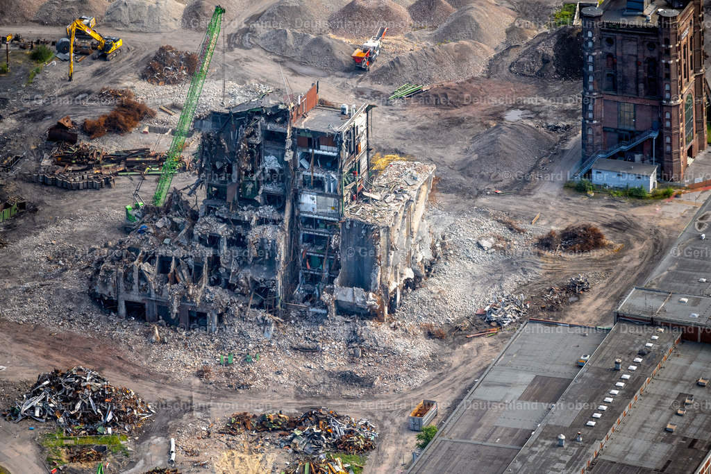 4050124 | Abrissarbeiten an der Zeche Prosper, Bottrop