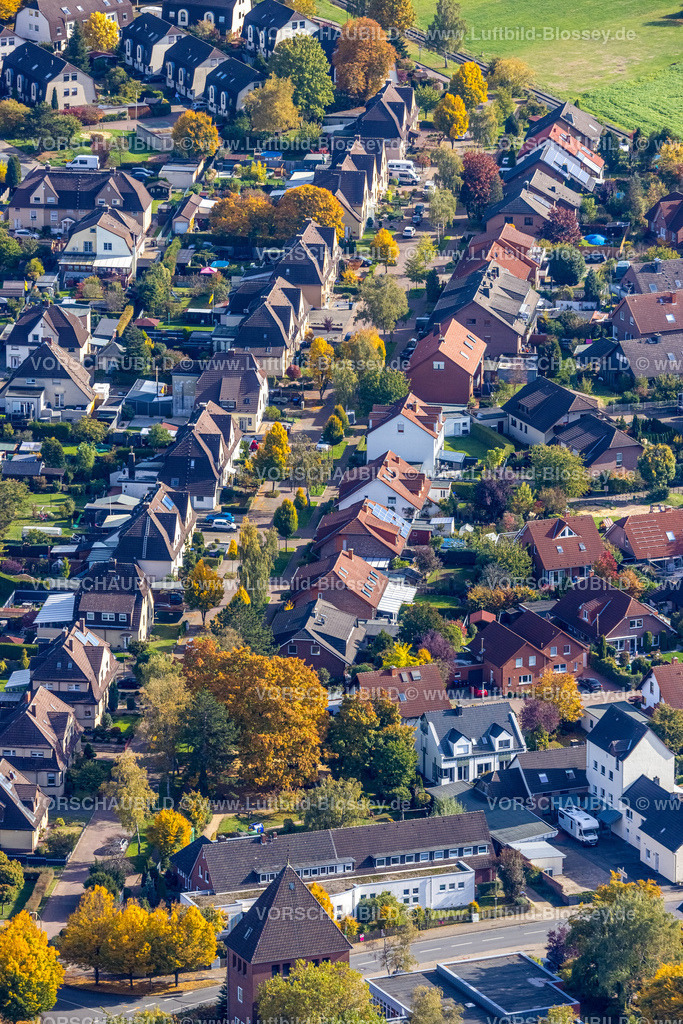 Hamm221003027 | Luftbild, Arbeitersiedlung Kolonie Maximilian, Schäferstraße, Uentrop, Hamm, Ruhrgebiet, Nordrhein-Westfalen, Deutschland