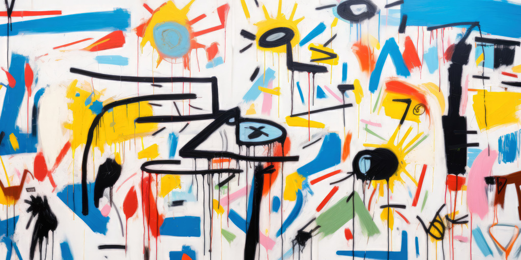 2307125 - Bunte Striche | Bestellen Sie dieses abstrakte Motiv als Kunstdruck auf Leinwand, Acrylglas, Alu-Dibond, Akustikbild oder als Poster. Unsere digitalen Gemälde wirken mit täuschend echten Pinselstrichen wie von Hand gemalt.