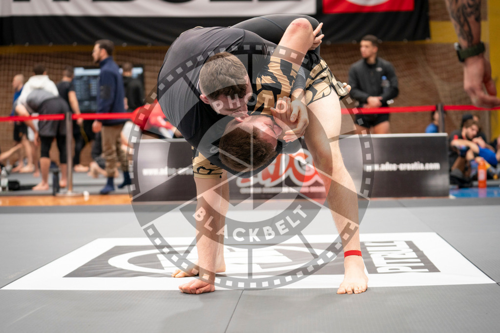 20240217PBB01624 | Fighters compete during the ADCC European, Middle Eastern and African Championship in Zagreb, Croatia, on February 17, 2024.