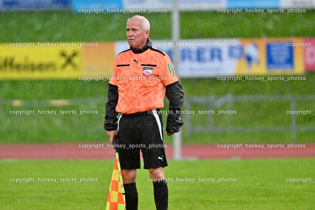 SV Rapid Lienz vs. URC Thal Assling | Richard Ranner Referee, SV Rapid Lienz vs. URC Thal Assling, SV Rapid Lienz vs. URC Thal Assling am 08.06.2024 in Lienz (Dolomiten Satadion), Austria, (Photo by Bernd Stefan)