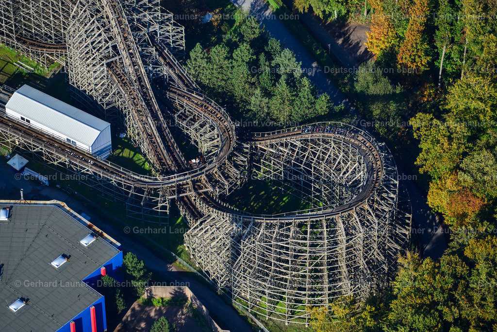 9100378 | Der Movie Park Germany bei Bottrop-Kirchhellen ist ein saisonaler Freizeitpark mit Schwerpunkt auf dem Thema Film.