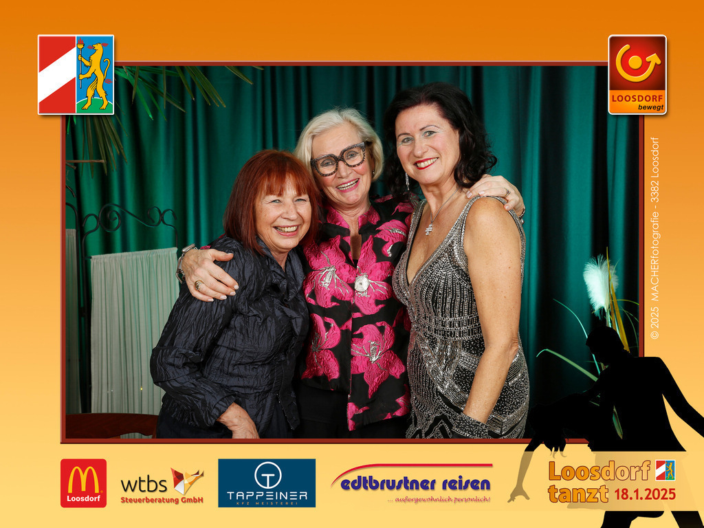 LoosdorfTanzt25_8902 | Ballfotografie - Loosdorf tanzt am 18.01.2025 in der Losensteinhalle LOOSDORF. Vielen Dank den Sponsoren:Edtbrustner Reisen /wtbs Steuerberatung /Autohaus Tappeiner/McDonalds Loosdorf