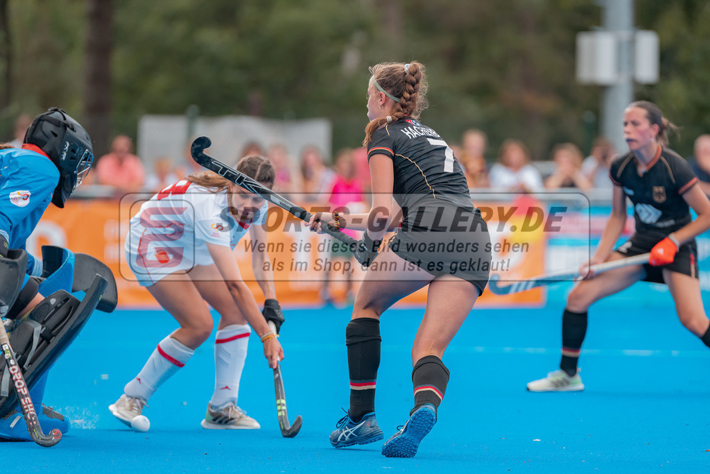 HK_20230715_102728 | Euro Hockey WU18 SF2 Spain vs Germany Championship Girls & Boys am 15.7.2023 CHTC , Krefeld ,