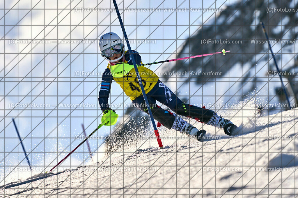 ALP8919_NOe-Kinder-LM_SL-II_Hochkar_Lugmayr Sophie | (C)FotoLois.com, Alois Spandl. NÖ Kinder-Landesmeisterschaft, SLALOM im Draxlerloch am Hochkar, zweiter Lauf, So 18. Februar 2024.