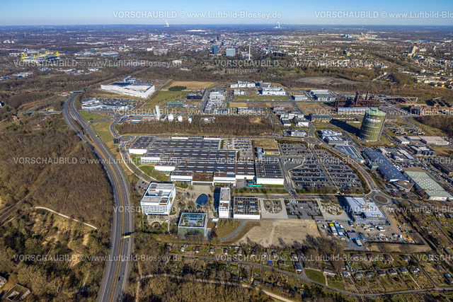 Dortmund250300621 | Luftbild, Technologiepark Gewerbegebiet Phoenix West, Hörde, Dortmund, Ruhrgebiet, Nordrhein-Westfalen, Deutschland