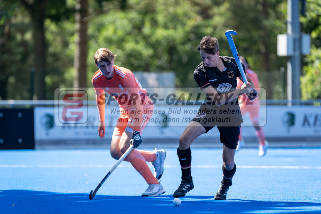 HK_20240628_102427 | MU18 Länderspiel Germany - Niederlande am 28.6.2024 Crefelder HTC, Krefeld ,
