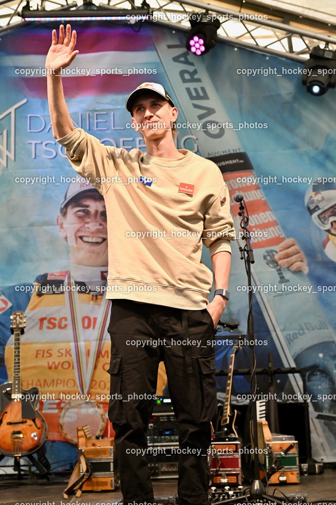 Empfang Daniel Tschofenig | Daniel Tschofenig, Empfang Daniel Tschofenig, Empfang Daniel Tschofenig am 10.05.2025 in Hohenthurn (Mehrzweckhaus Hohenthuurn), Austria, (Photo by Bernd Stefan)