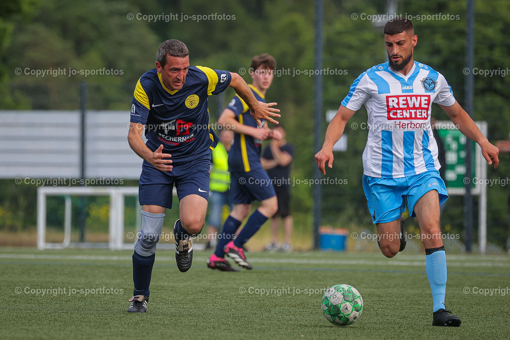 BQ3I4912 | 06.06.2023; Relegation zur Kreisliga B Dillenburg; Kunstrasenplatz Herborn; SG Guntersdorf/Herborn - SSV Hirzenhain; Ergebnis 5:1 (1:0)