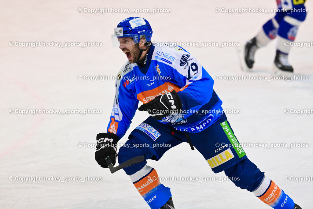 ESC SPARKASSE STEINDORF vs. UECR Huben  | Jubel #79 Petrik Benjamin ESC Steindorf, ESC SPARKASSE STEINDORF vs. UECR Huben , ESC SPARKASSE STEINDORF vs. UECR Huben  am 06.02.2026 in Steindorf (Ossiachersee Halle), Austria, (Photo by Bernd Stefan)