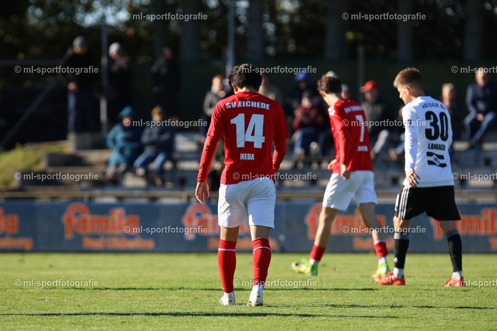 Fußball I Herren I Saison 2025/2026 I Oberliga Schleswig-Holstein I 13. Spieltag I SV Eichede - Heider SV | ml-sportfotografie - Realisiert mit Pictrs.com