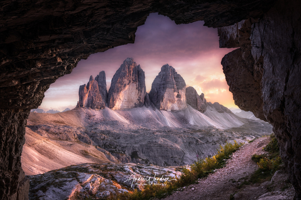 Ausblick zu den Drei Zinnen | Andre Wandrei - Nature Artworx - Realisiert mit Pictrs.com