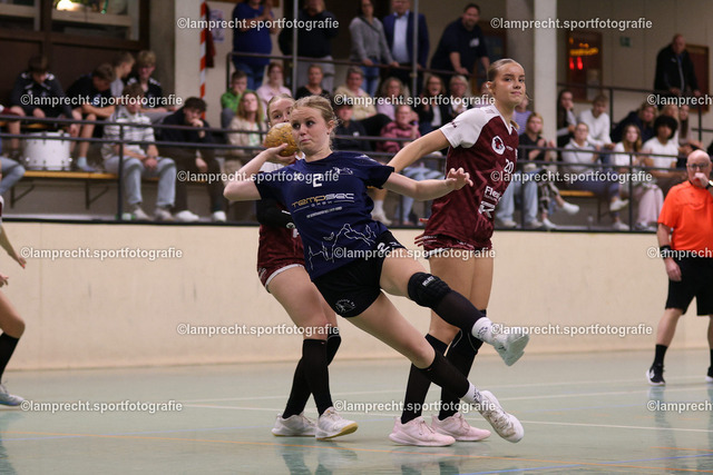 Handball I Juniorinnen I Saison 2026-2027 I Oberliga Schleswig-Holstein I 3. Spieltag I HSG Kalkberg 06 - TSV Bargteheide 203 | Frida Kaack (2, HSG Kalkberg 06) - Realisiert mit Pictrs.com