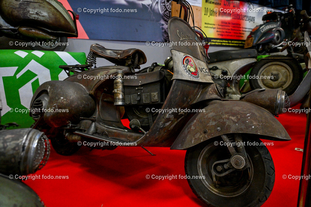 Vespa Custom Show_ Neumarkt Mkr._ 01.03.2025-35 | 01.03.2025, Neumarkt im Mklr., AUT, Neumarkt im Mkr., im Bild Vespa Custom Show 2025©Harald Dostal / fodo.news