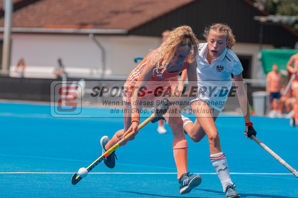 HK_20230713_101830 | Euro Hockey WU18 Austria vs Netherlands Championship Girls &amp; Boys am 13.7.2023 CHTC , Krefeld ,