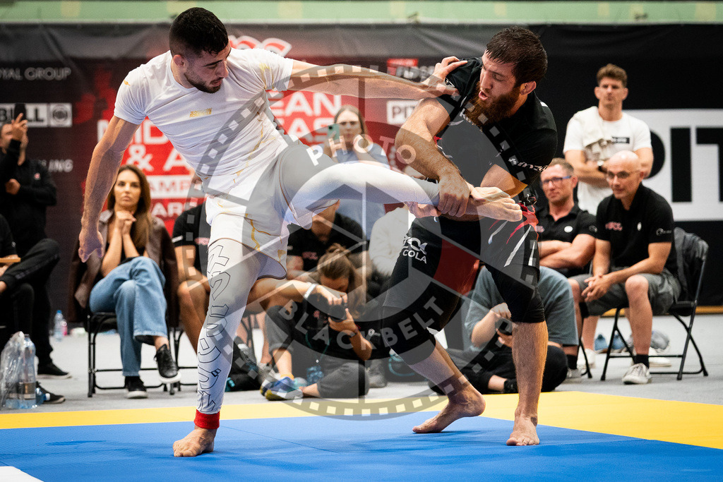 20250906PBB4701 | Fighters compete during the ADCC European Trials  competition in Warsaw, Poland, on September 6, 2025.
