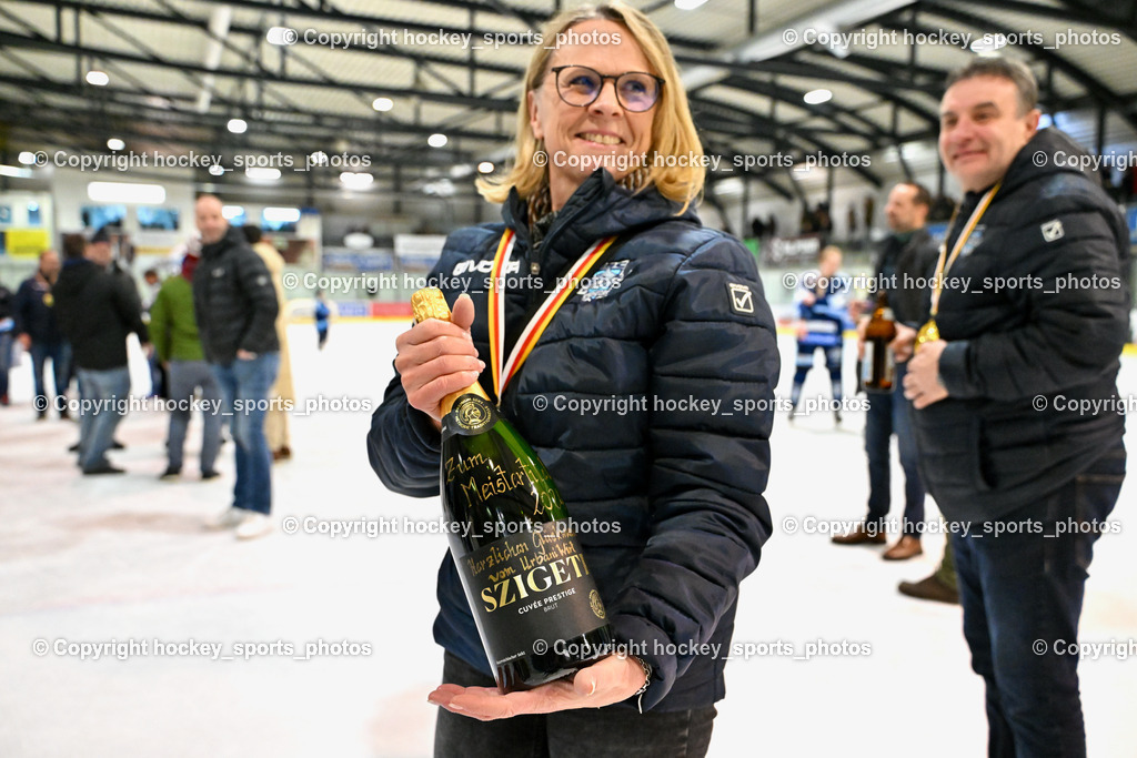 ESC Steindorf vs. EHC Althofen 8.3.2024 | ESC Steindorf vs. EHC Althofen 8.3.2024, ESC Steindorf vs. EHC Althofen Meisterfeier am 08.03.2024 in Steindorf (Ossiachersee Halle), Austria, (Photo by Bernd Stefan)