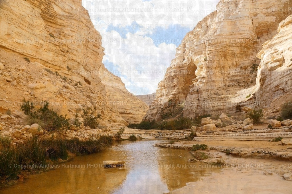 Avdatschlucht in der Wüste Negev | Avdatschlucht in der Wüste Negev - Realisiert mit Pictrs.com