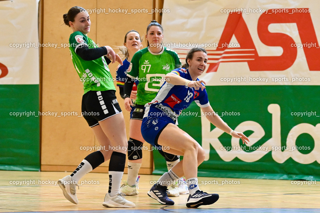 SC Ferlach Damen vs. HIB Graz 18.2.2023 | #17 STRASSER Carina, #97 DAVIDOVIC Laura, #23 Prevendar Dorotea