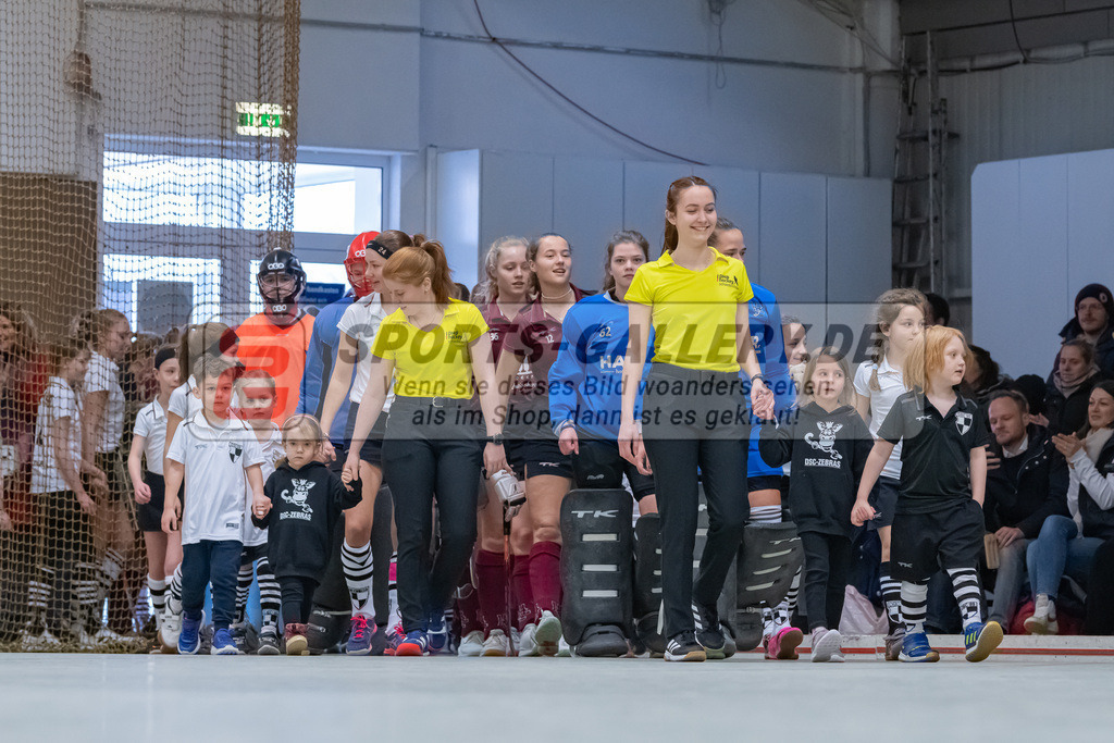 HK_20230226_105029 | Deutsche Meisterschaft WU16 Spiel um Platz 7 Düsseldorfer SC - HC Ludwigsburg am 26.2.2023 DSC 99, Düsseldorf ,