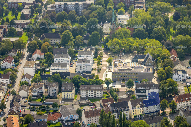 Holzwickede230901279 | Luftbild, Rathaus Holzwickede Neubau Am Markt, Holzwickede, Ruhrgebiet, Nordrhein-Westfalen, Deutschland