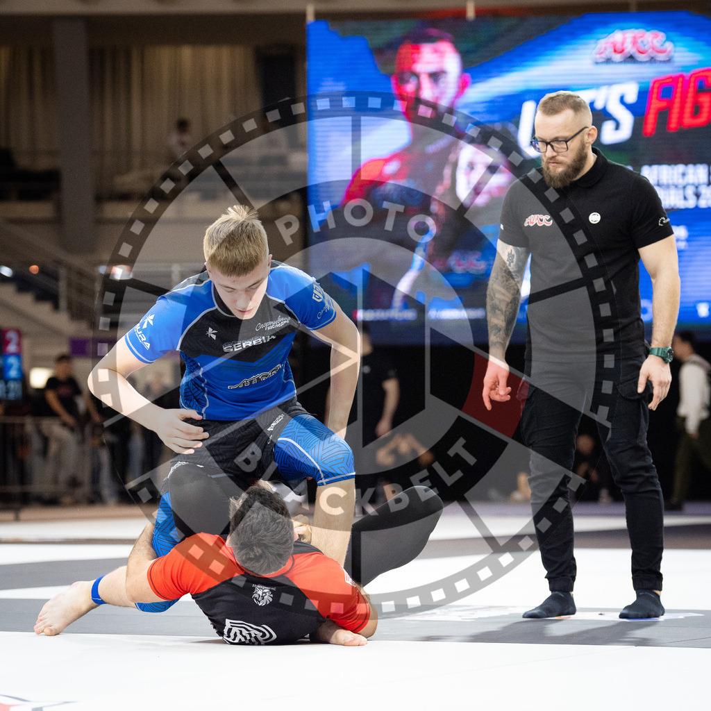 20260214PBB4846 | Fighters compete during the ADCC European Trials  competition day 1 in Belgrade, Serbia, on February 14, 2026.