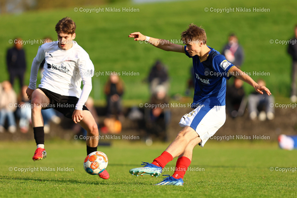 NH_JFVLübeckU19_HolsteinKielU19_SHFVLandespokal_14052026 | #13 Felix Lüth (Holstein Kiel U19)Fußball I Junioren I SHFV-Landespokal (A-Junioren) I Saison 2025-2026 I Finale I JFV Lübeck U19 - Holstein Kiel U19 I 14.05.2026 I Uwe-Seeler-Fußball-Park