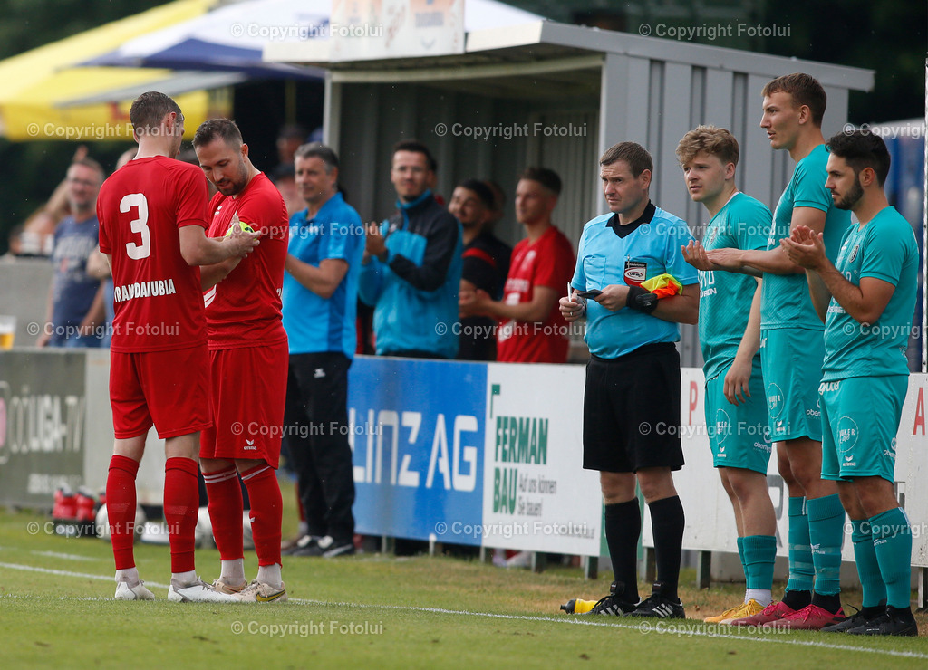 A_LUI_10062023_01 | LL.OST ASKOE OEDT 1B-UFC PIENO ROHRBACH/BERG 10-06.2023 IM BILD : STEPHAN MOSER UND ALI HAMDEMIR (BEIDE OEDT 1B) DIE HEUTE IHRE KARRIERE BEENDEN FOTO:FOTOLUI