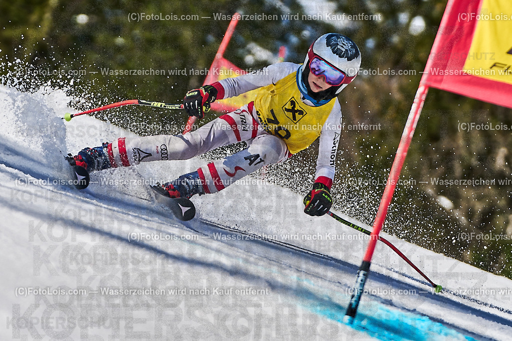 ALP4895_Steir-KINDER-LM_RTL_Loser_Fuchs Fabian | (C)FotoLois.com, Alois Spandl. SteirerSki KINDER-Cup Riesentorlauf-Landesmeisterschaft am Sandling/Loser in Altaussee, So 25. Februar 2024.
