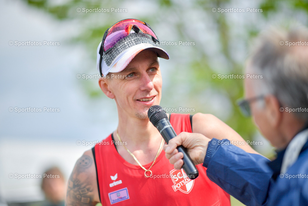 _KP19108_1 | 13.04.2025, xkaix, Leichtathletik Deutsche Meisterschaft 2025, Straßengehen v.l. Christopher Linke (SC Potsdam) - Realisiert mit Pictrs.com