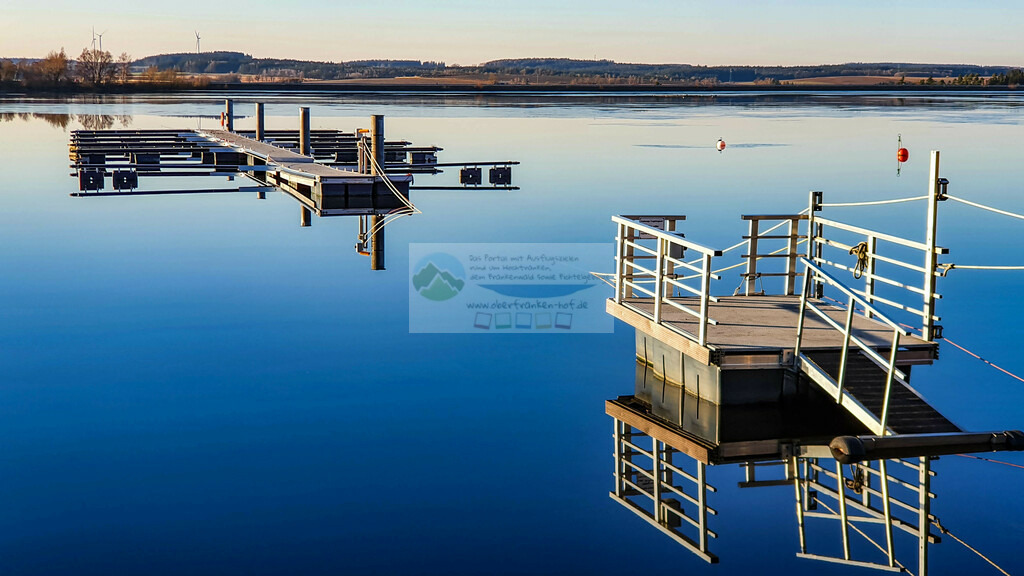 Sonnenuntergang am Förmitzspeicher | Impressionen rund um Hochfranken - Frankenwald - Fichtelgebirge - Realisiert mit Pictrs.com